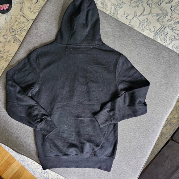 SHHH Men's Black Stop Snitching Pullover Hoodie & Joggers Trousers Size Small - Picture 5 of 12